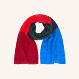 leah striped scarf