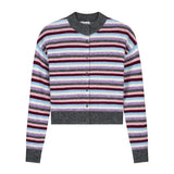 Striped cardigan