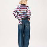 Striped cardigan