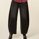 Jules - Wide Balloon Jeans Low Crotch