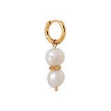Belle pearl hoop