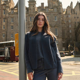 Oversized bodywarmer van wolmix