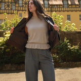 Oversized wollen jack