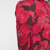 Top met bloemenprint