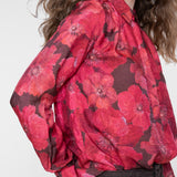 blouse met bloemendessin