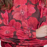 blouse met bloemendessin