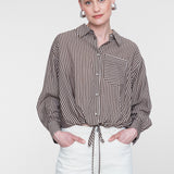 Gestreepte blouse
