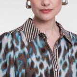 Blouse met animaldessin