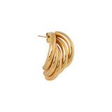 Golden glamour hoop