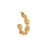 Golden romance hoop