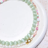 Sage necklace