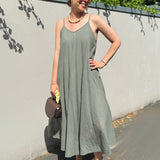 Long cotton dress