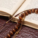 Chique brown necklace
