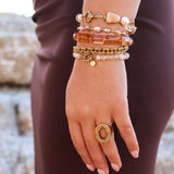Natural shell bracelet