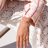 Colorful rainbow bracelet