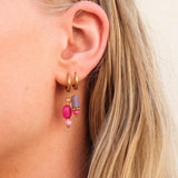 Ibiza pink hoop