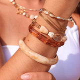 Shiny blush bracelet
