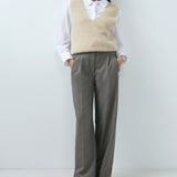 Pantalon met ruitdessin