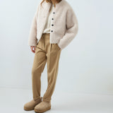 Pantalon met sierceintuur