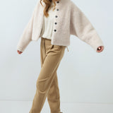 Kort oversized jasje
