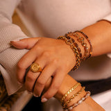 Cobra midi bracelet