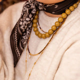 Chique brown necklace