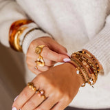 Oxblood bracelet