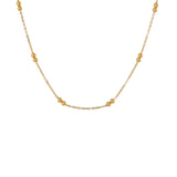 Long dots necklace
