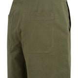 High waist barrel trousers