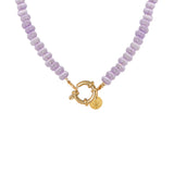 Mini purple necklace