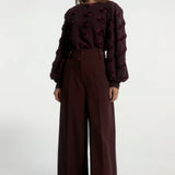 Nore broek bordeaux