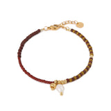 Oxblood bracelet