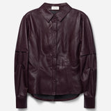 Isabel pu blouse