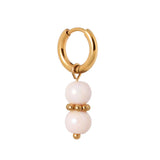 Pink feather hoop