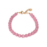 Pink snake bracelet