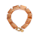Shiny blush bracelet