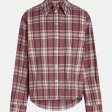 Blouse red check