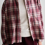 Blouse red check