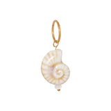 White shell charm