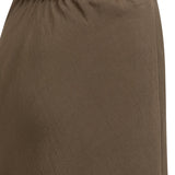 A-line maxi skirt
