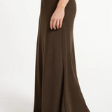 A-line maxi skirt