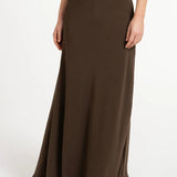 A-line maxi skirt