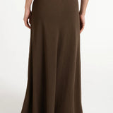 A-line maxi skirt