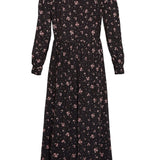 Alberte LS Maxi Dress AOP.