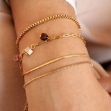 Baby smooth snake bracelet