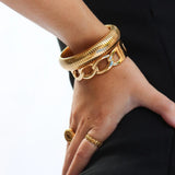 Big celeste bangle