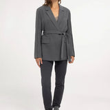 Blazer met ceintuurdetail