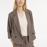 Blazer met kimonomouwen