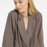Blazer met kimonomouwen