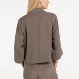 Blazer met kimonomouwen